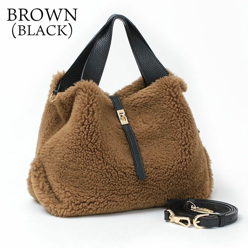 新品未使用ヴィオラドーロ エコムートンバッグ ヴィオラドーロ エコムートンBAG ELMO V-8773 VIOLAd'ORO | jolisac