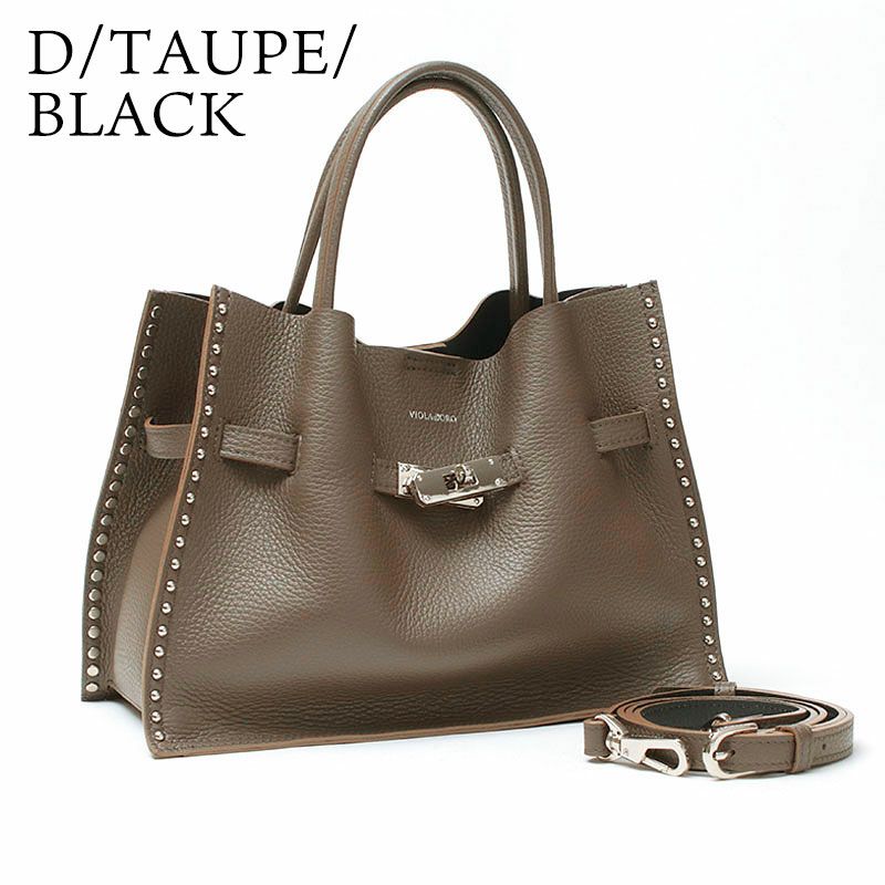 ヴィオラドーロ スタッズトート TRERO STUDS Mサイズ V-8993 VIOLAd