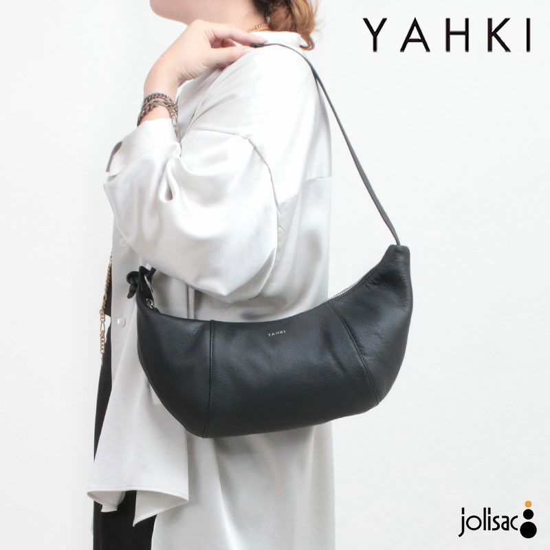 バッグ KJ YAHKIのクロワッサン型ワンショルダーバッグ | 送料無料|ブロンズ