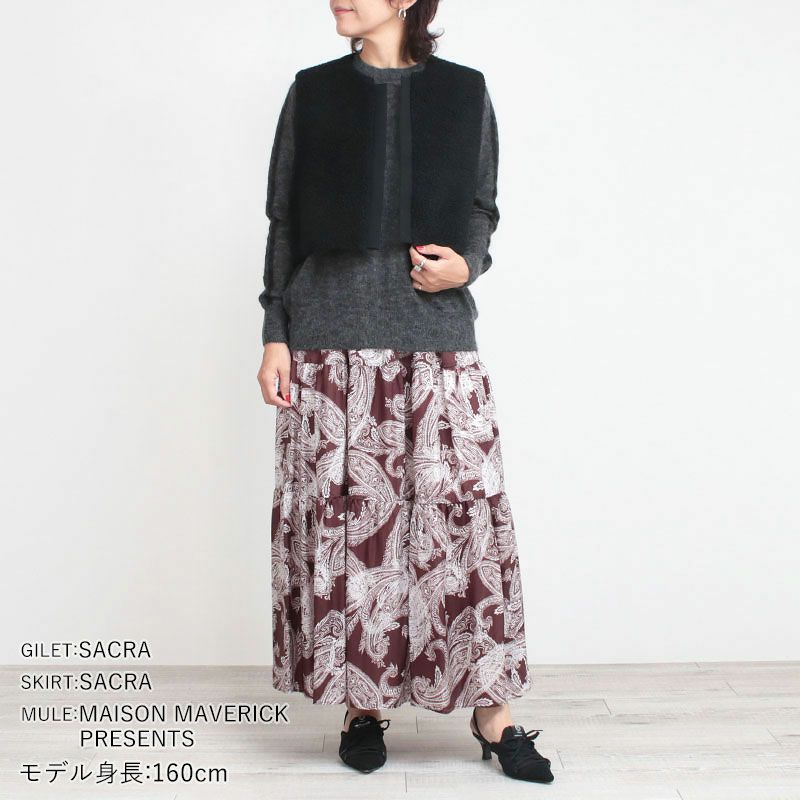 SACRA サクラ EXTRA FINE モヘアニット 125532081 | jolisac