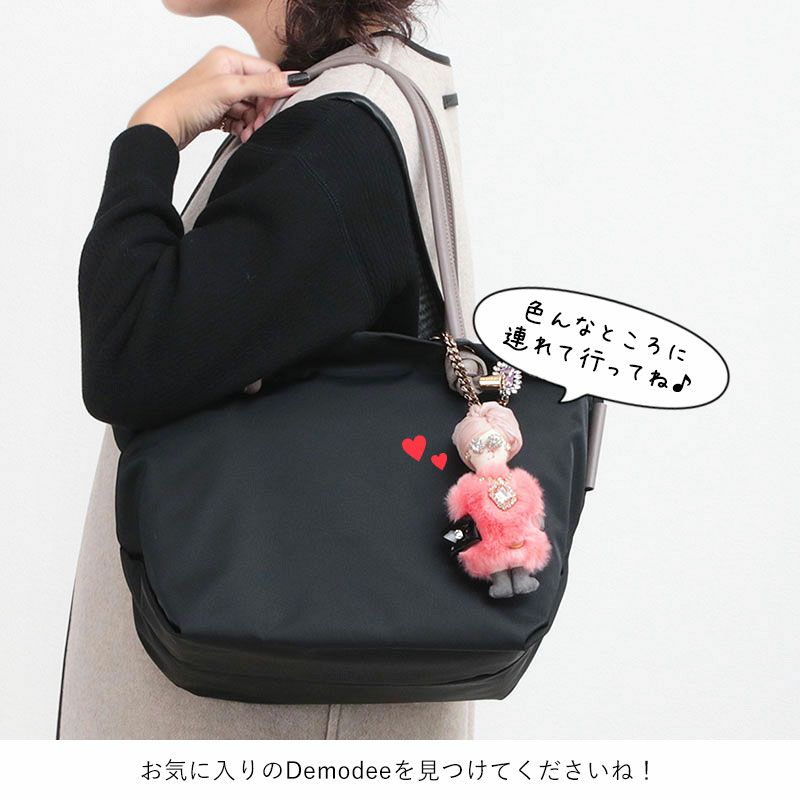 DEMODEE バッグチャーム DOLL BELL | jolisac