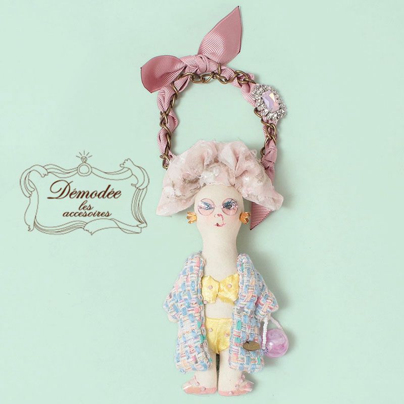 DEMODEE バッグチャーム DOLL POPPY | jolisac