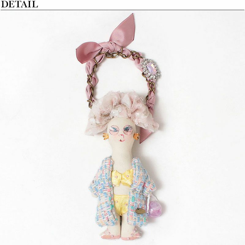 DEMODEE バッグチャーム DOLL POPPY | jolisac