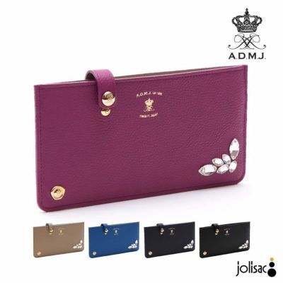 値下げ admj 財布 お値下げ！ADMJ がま口ケース ☆未使用 A.D.M.J