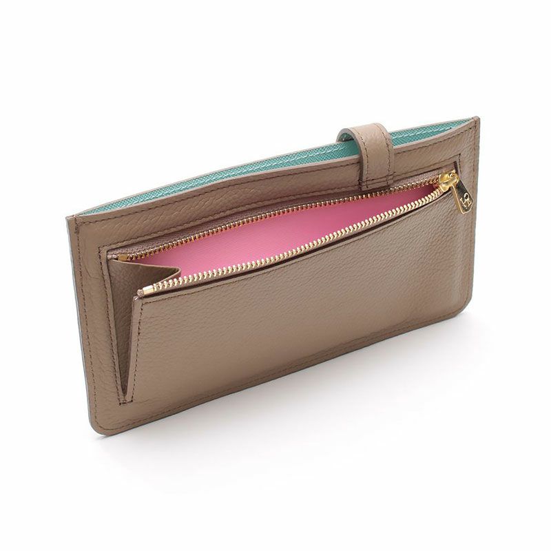 背面とファスナーポケット