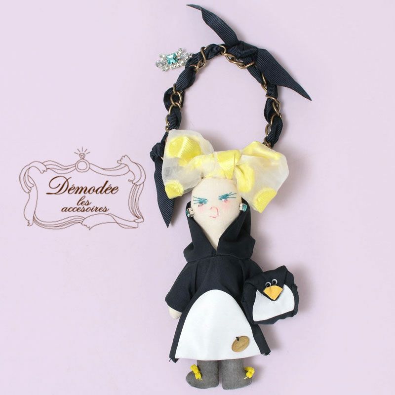 DEMODEE バッグチャーム DOLL PEN | jolisac