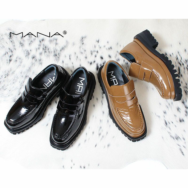 MANA ビッグソール・ローファー マナ 551205 | jolisac