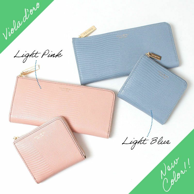 ヴィオラドーロ 財布 二つ折 L字ファスナー PORTA V-5056 | jolisac