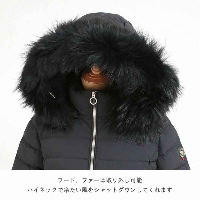 ファー付きフード