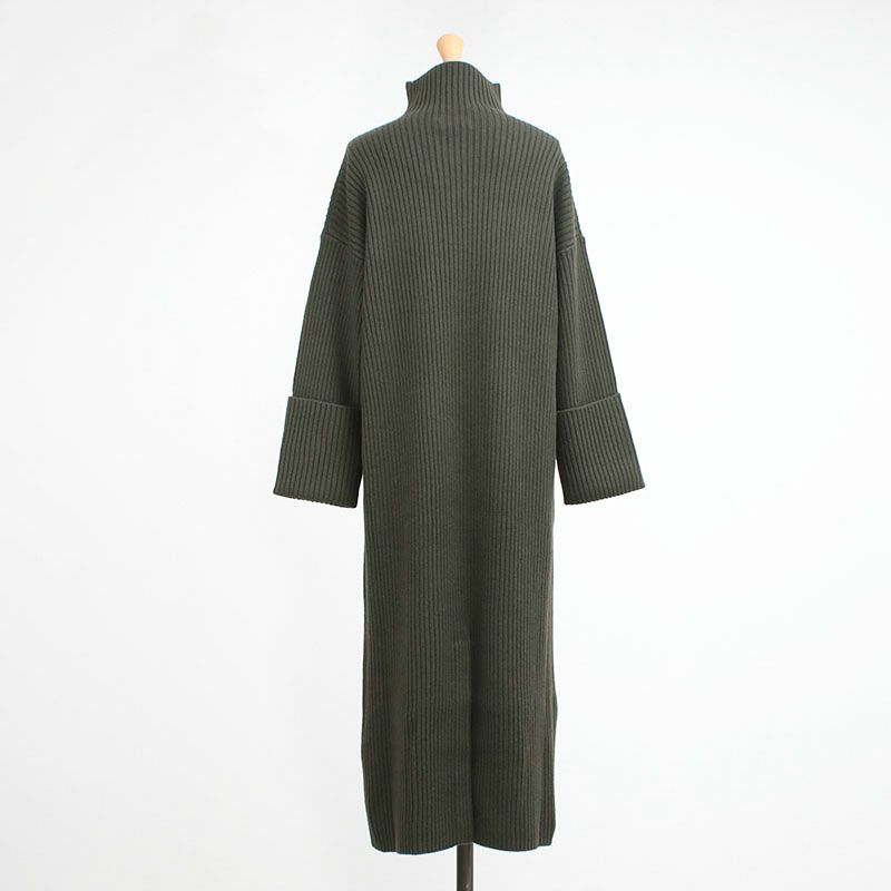 SACRA サクラ ニットワンピース EX.FINE LAMBWOOL RIB 125630041 | jolisac