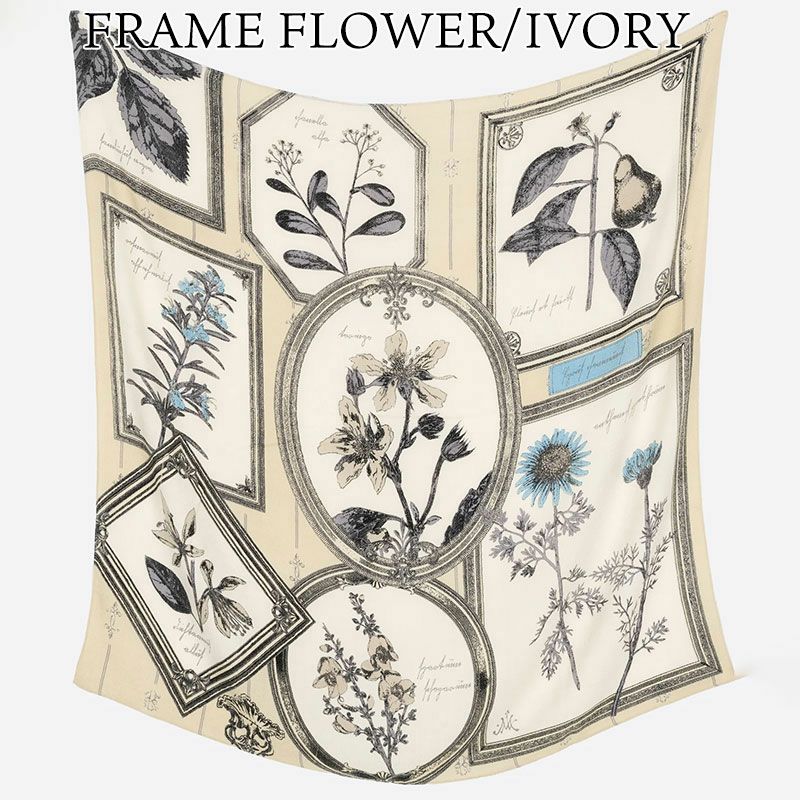 フレームフラワーアイボリー