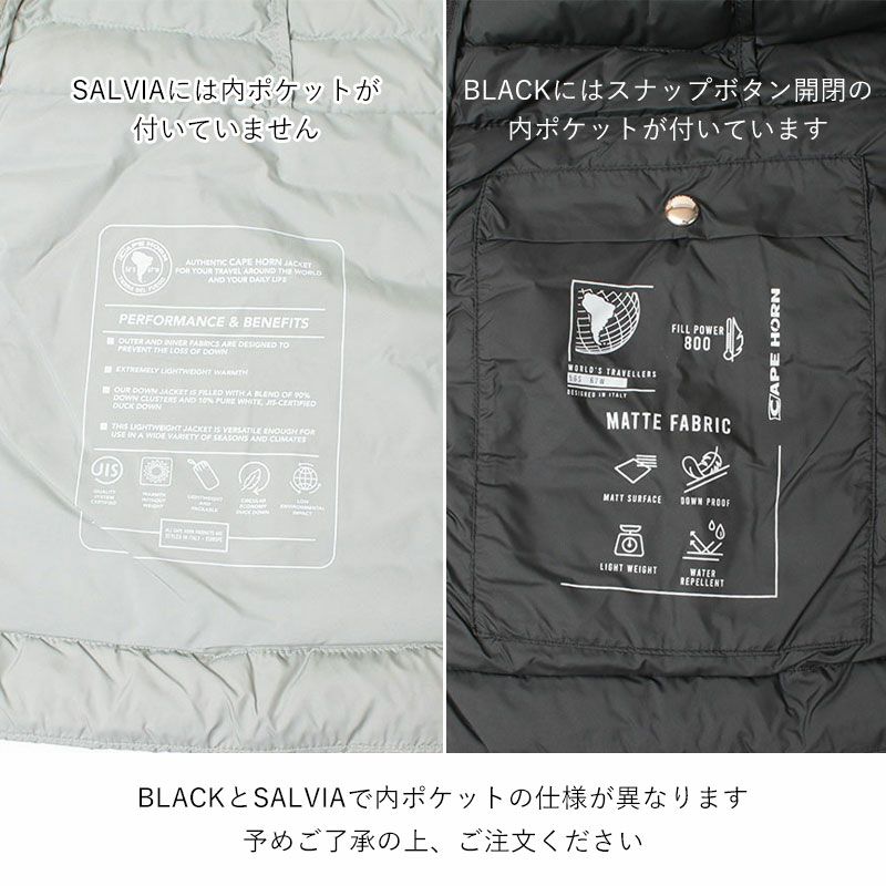 内ポケットの仕様