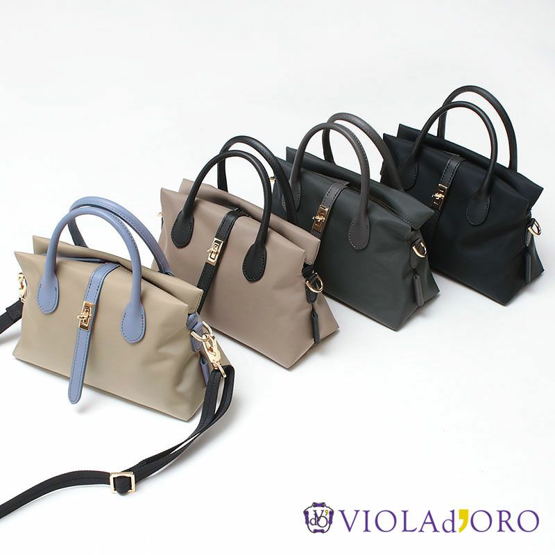 VIOLAd'ORO ヴィオラドーロ ビアンカ ナイロンショルダー V-2284 | jolisac