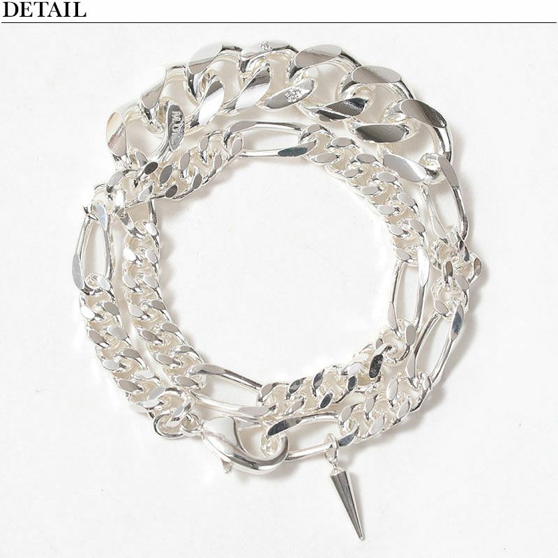 もる M.U.L. エムユーエル ダイヤモンドダブルCDチェーンブレスレット MULA