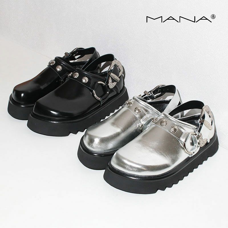 MANA サボシューズ シルバースタッズ マナ 563000 | jolisac