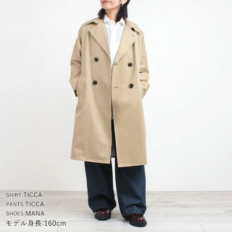 TICCA ティッカ トレンチコート TBFS-161/162 | jolisac